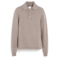 Barrie B Label polo-collar sweater in cashmere