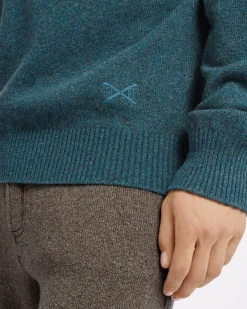 Barrie B Label round-neck cashmere jumper