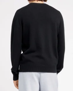 Barrie B Label round-neck cashmere jumper
