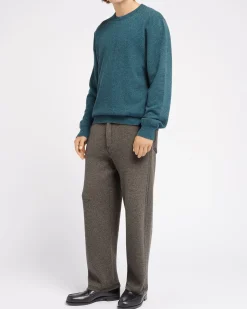 Barrie B Label round-neck cashmere jumper