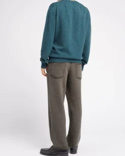 Barrie B Label round-neck cashmere jumper
