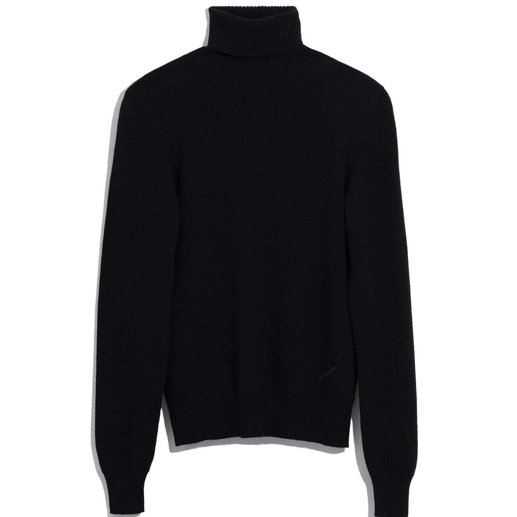 Barrie B Label turtleneck cashmere jumper