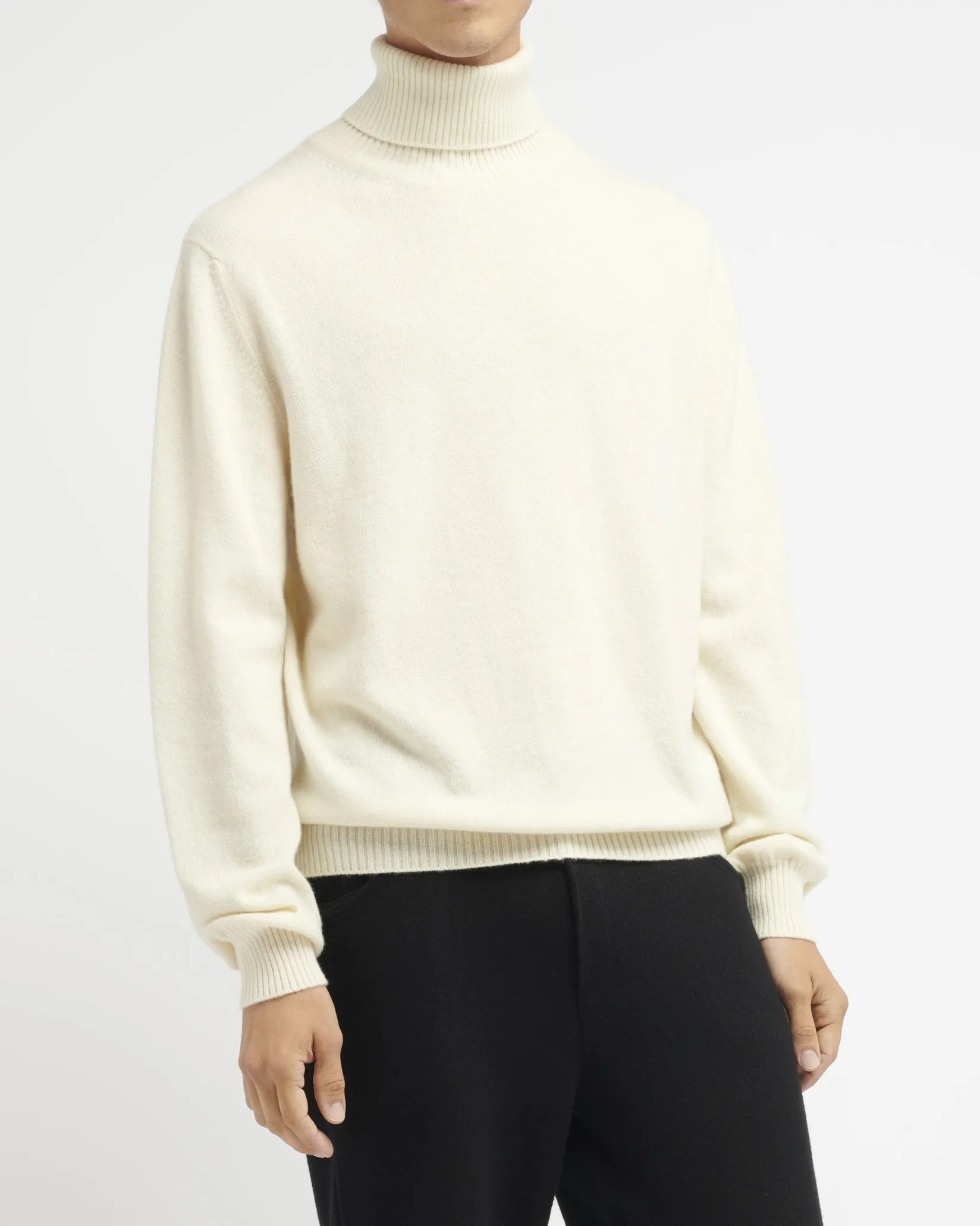 Barrie B Label turtleneck cashmere jumper
