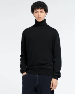Barrie B Label turtleneck cashmere jumper
