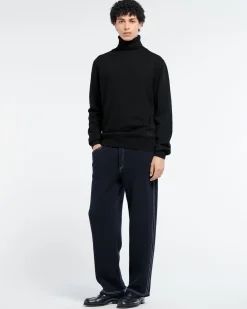 Barrie B Label turtleneck cashmere jumper