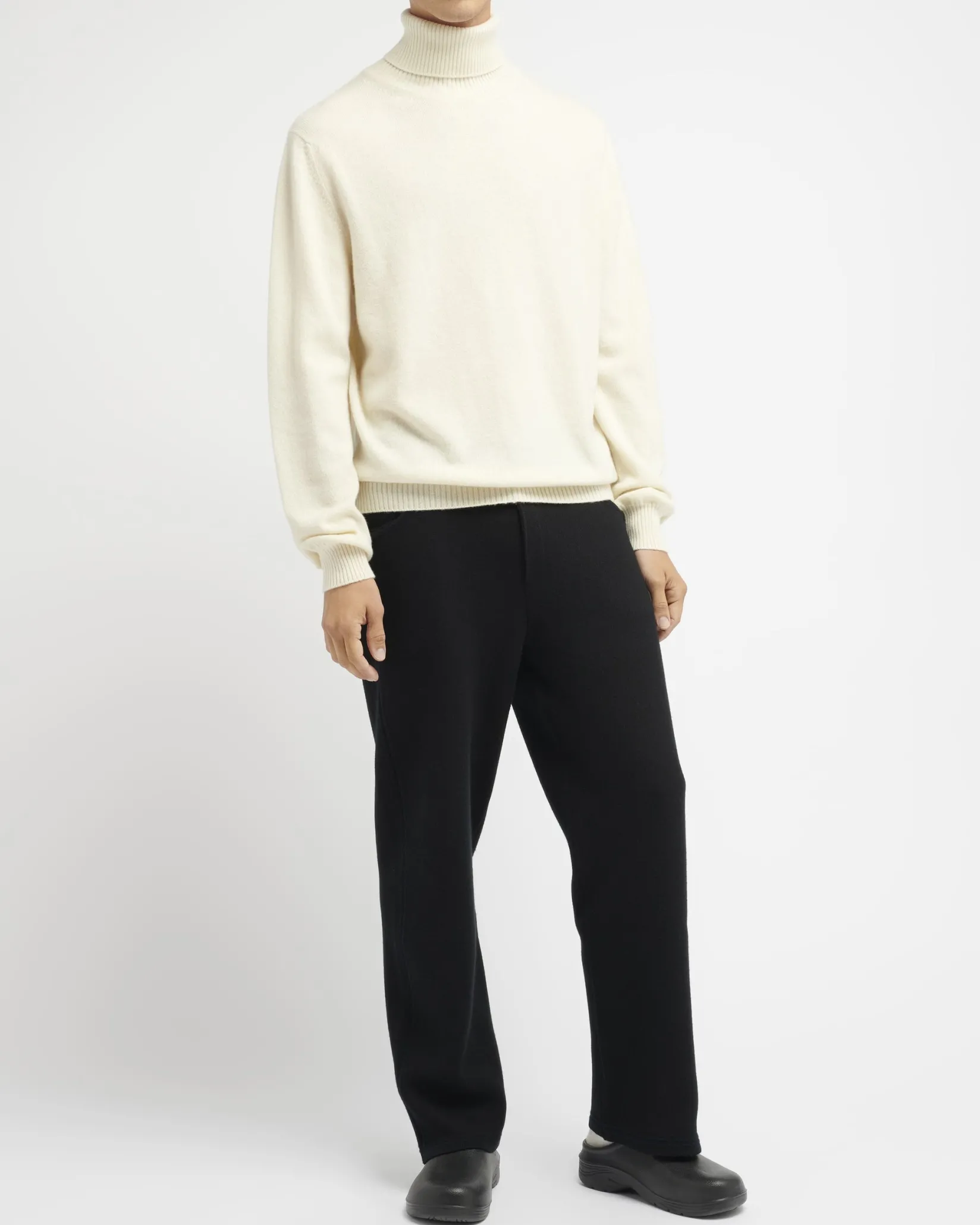 Barrie B Label turtleneck cashmere jumper