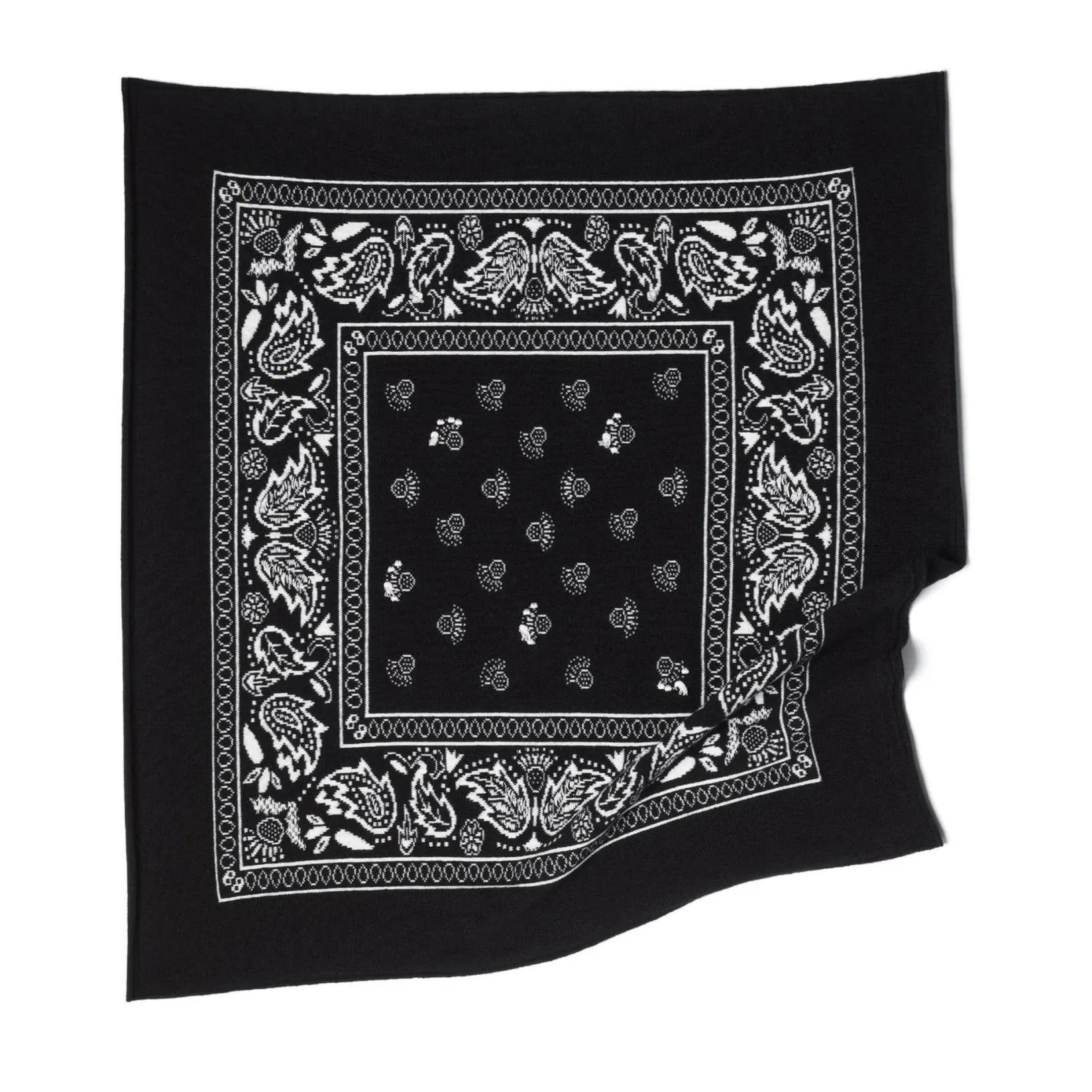 Women Barrie Bandana in cashmere and cotton