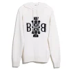 Barrie 3D logo cashmere hoodie