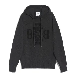 Barrie 3D logo cashmere hoodie