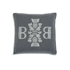 Women Barrie logo cashmere cushion