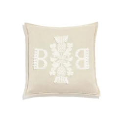 Women Barrie logo cashmere cushion