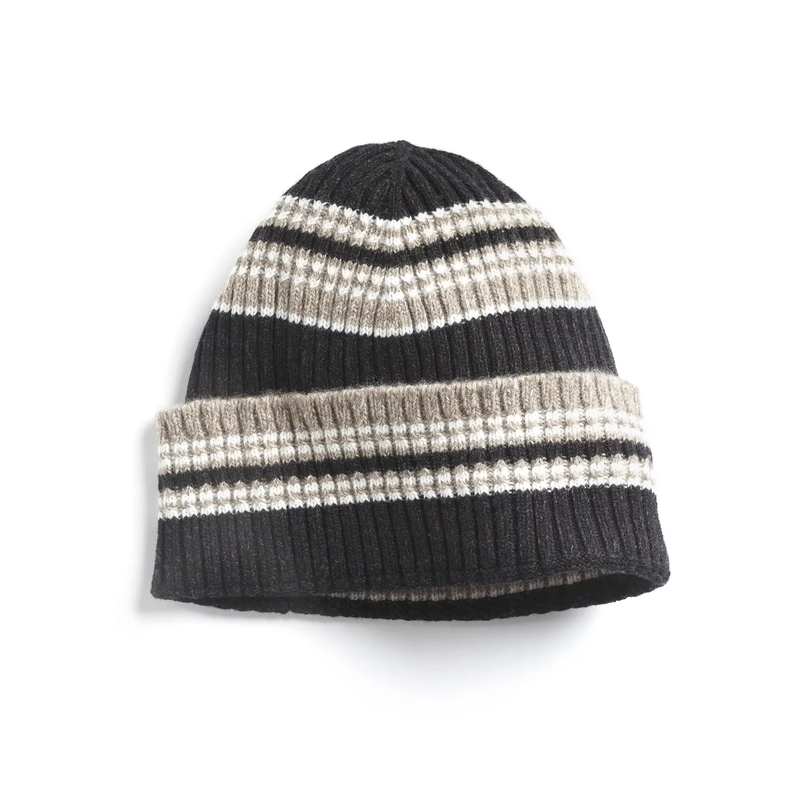 Women Barrie Beanie hat in flecked cashmere