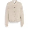 Women Barrie Cardigan in chunky cashmere with gold buttons