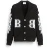Women Barrie Cardigan in cotton with a cashmere B logo