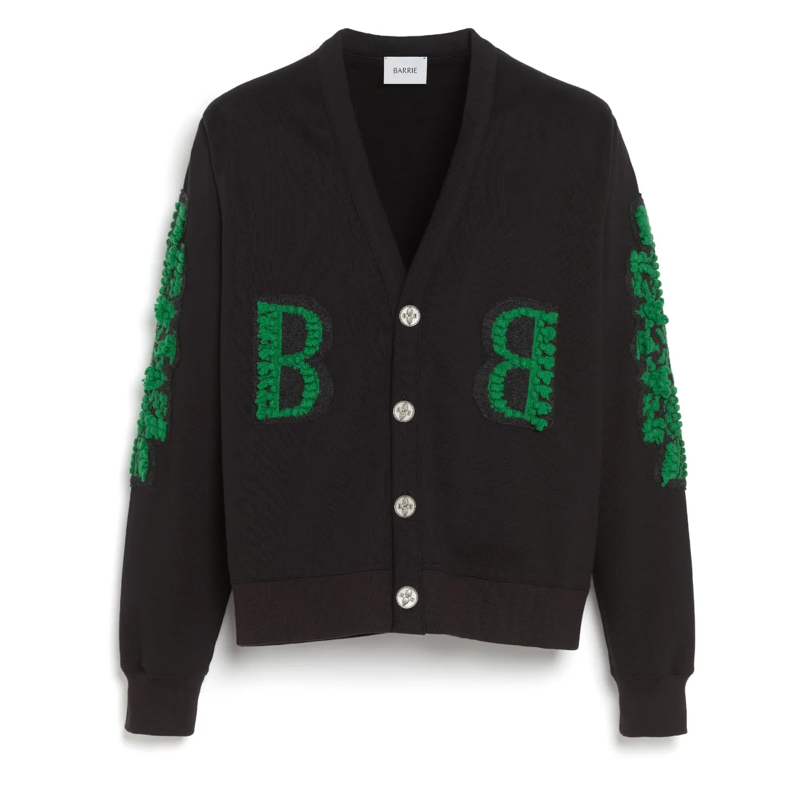 Women Barrie Cardigan in cotton with a cashmere B logo