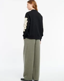 Women Barrie Cardigan in cotton with a cashmere B logo