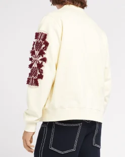 Women Barrie Cardigan in cotton with a cashmere B logo
