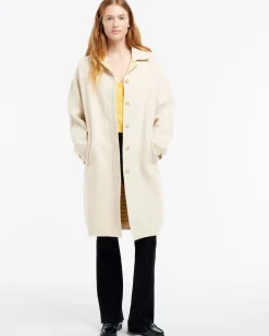 Women Barrie Cashmere and cotton coat