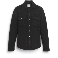 Barrie Cashmere and cotton Denim overshirt