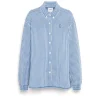 Women Barrie Cashmere and cotton gingham shirt