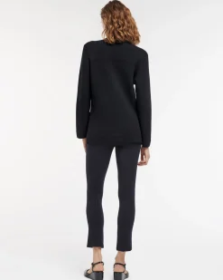 Women Barrie Cashmere and cotton military-style jacket