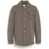 Barrie Cashmere and cotton overshirt