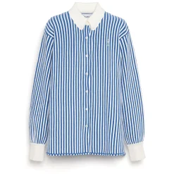 Women Barrie Cashmere and cotton striped shirt