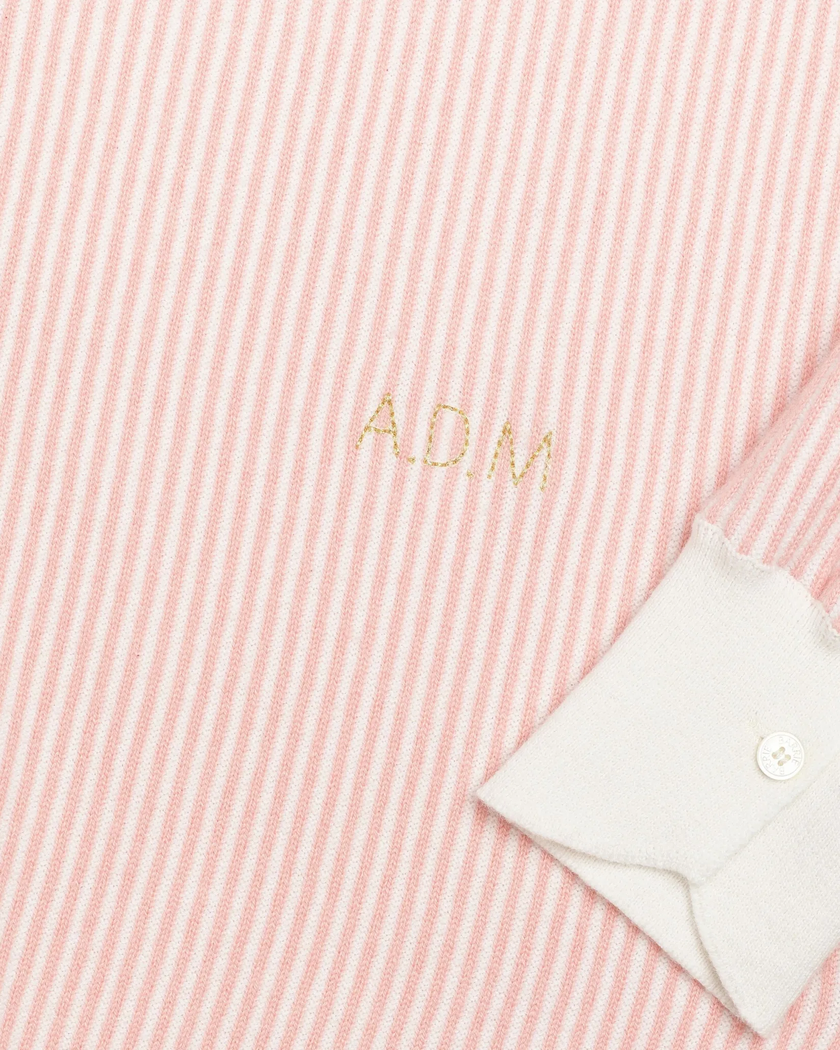 Women Barrie Cashmere and cotton striped shirt