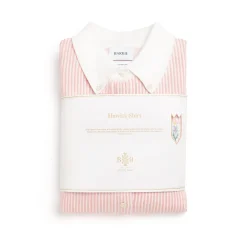 Women Barrie Cashmere and cotton striped shirt