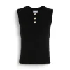 Women Barrie Cashmere and cotton top with an all-over motif