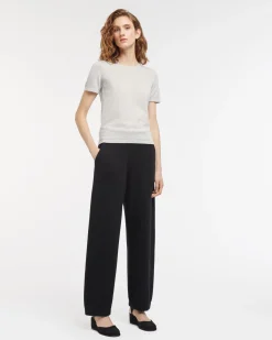 Women Barrie Cashmere and silk top