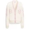 Women Barrie Cashmere B logo V-neck cardigan