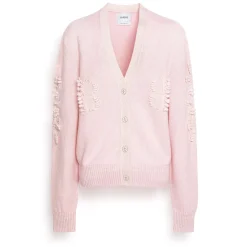 Women Barrie Cashmere B logo V-neck cardigan