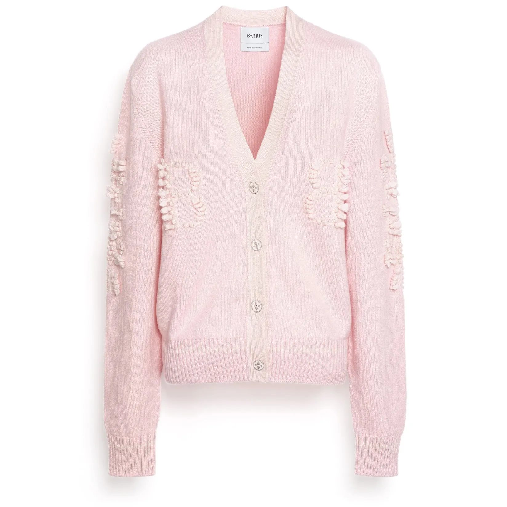 Women Barrie Cashmere B logo V-neck cardigan