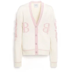 Women Barrie Cashmere B logo V-neck cardigan
