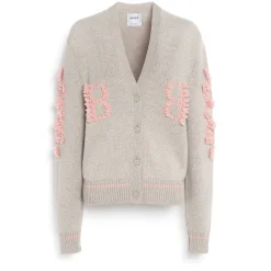 Women Barrie Cashmere B logo V-neck cardigan