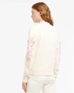 Women Barrie Cashmere B logo V-neck cardigan