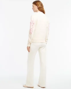 Women Barrie Cashmere B logo V-neck cardigan