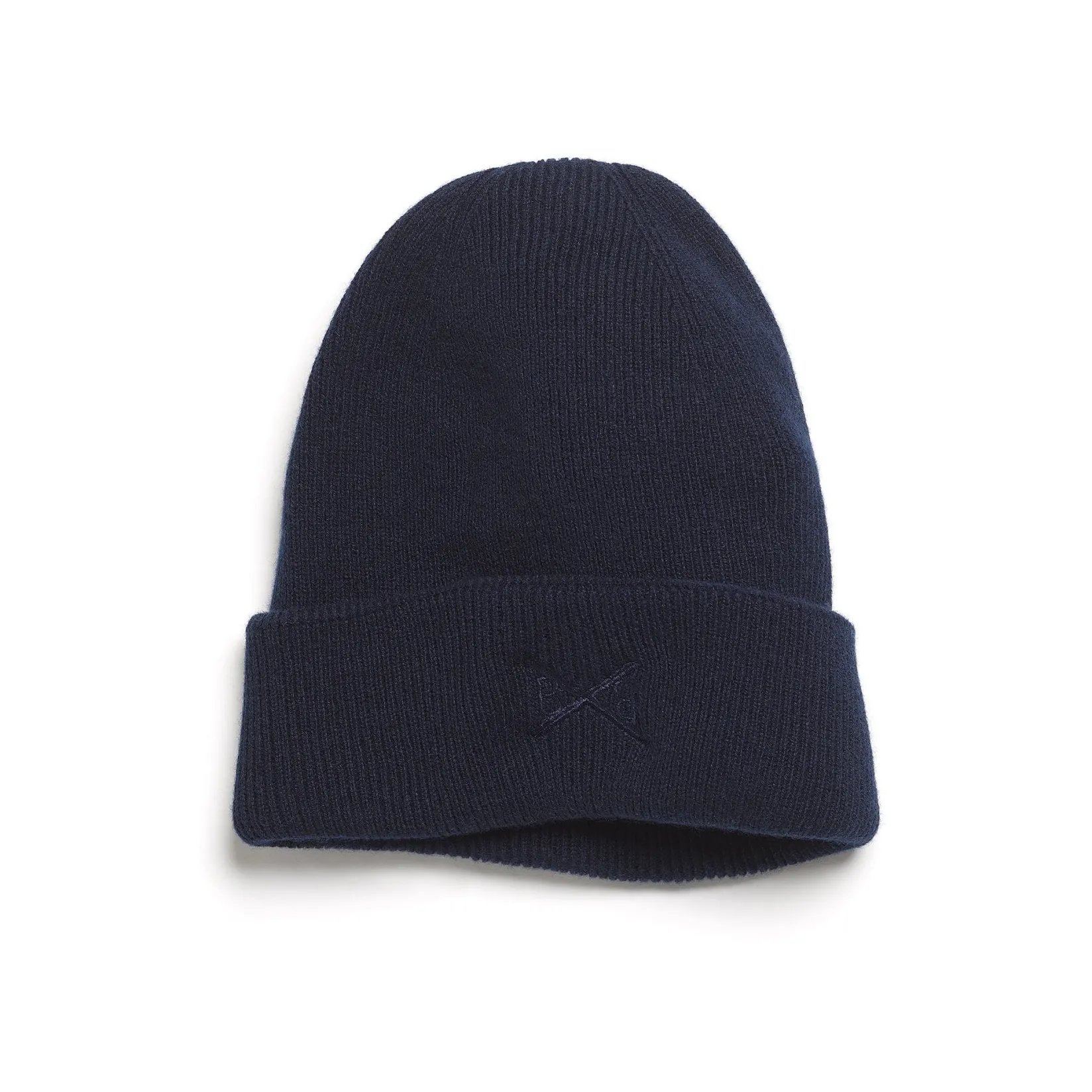Women Barrie Cashmere beanie with embroidered logo