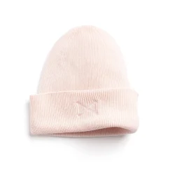 Women Barrie Cashmere beanie with embroidered logo