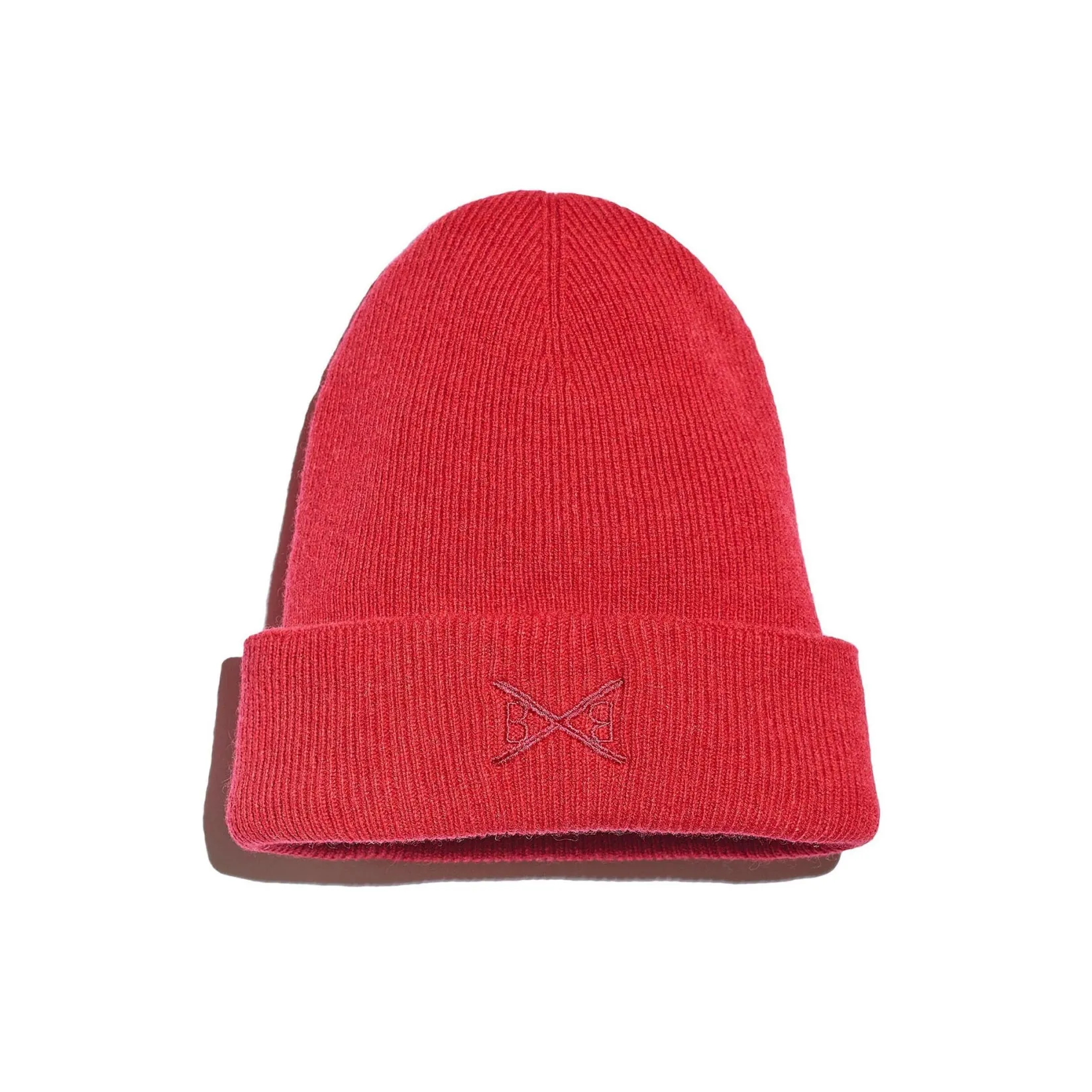 Women Barrie Cashmere beanie with embroide logo