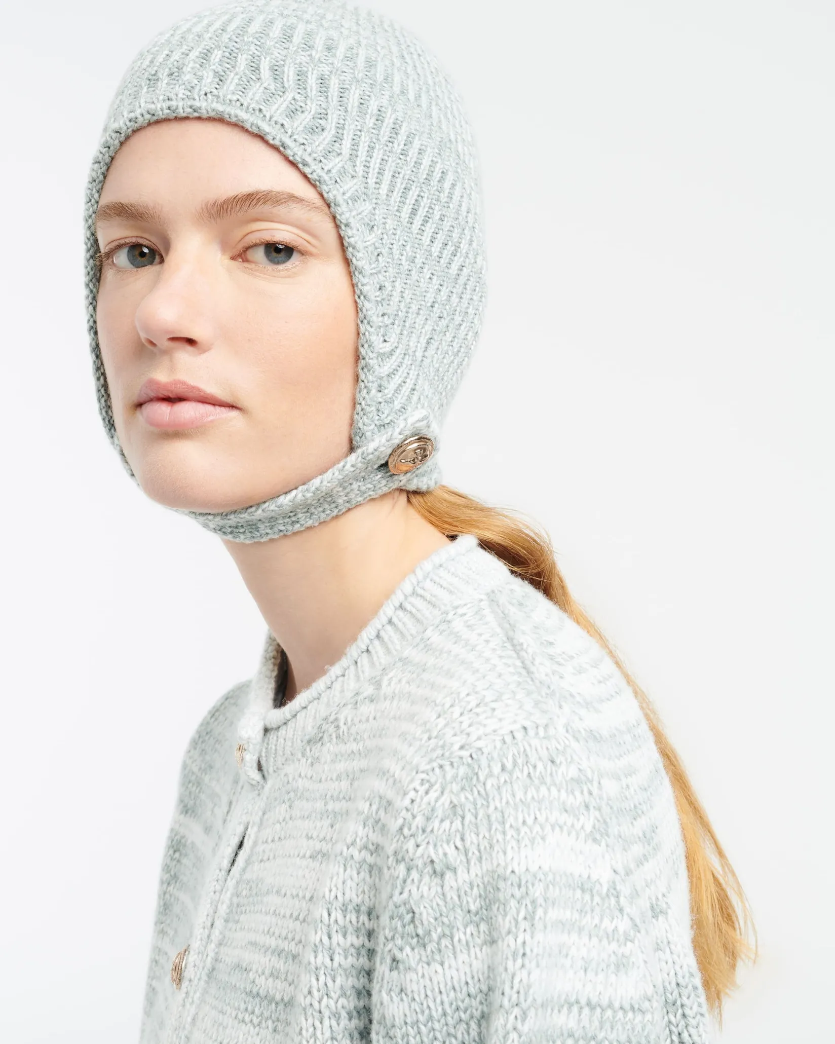 Women Barrie Cashmere bonnet