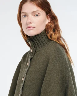 Women Barrie Cashmere cape