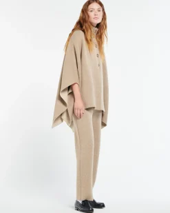 Women Barrie Cashmere cape