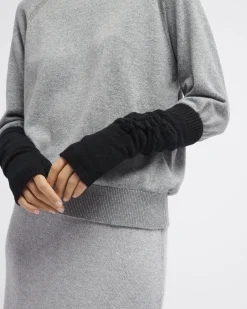 Women Barrie Cashmere fingerless gloves