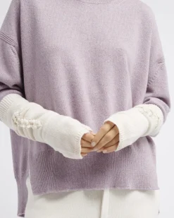 Women Barrie Cashmere fingerless gloves