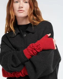 Women Barrie Cashmere fingerless gloves