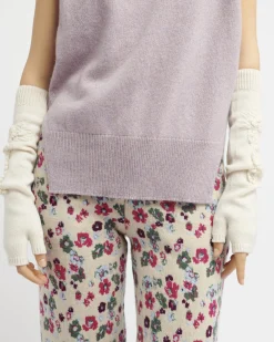 Women Barrie Cashmere fingerless gloves