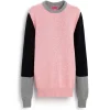 Women Barrie Cashmere jumper with coloured inserts