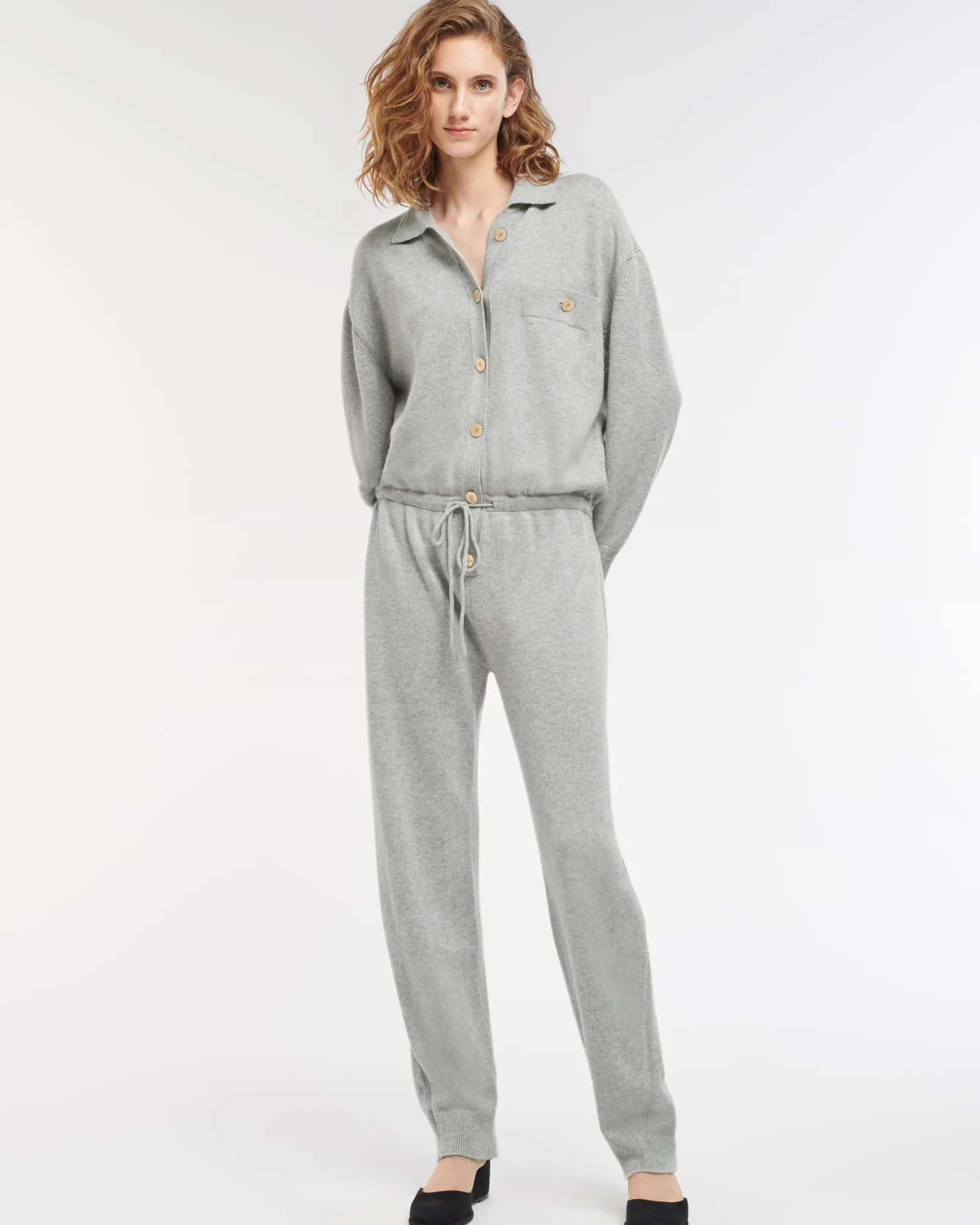 Women Barrie Cashmere jumpsuit